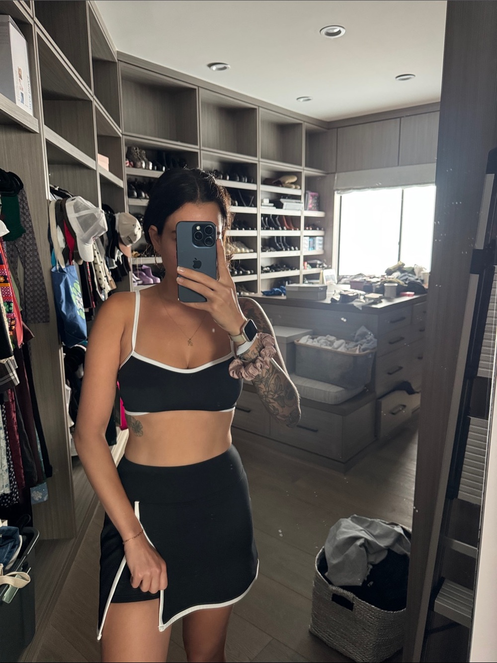 WILD FABLE Contrast skirt and bra set